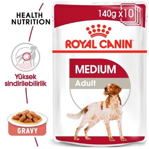 Royal Canin Yaş Mama Medıum Adult 140 Gr