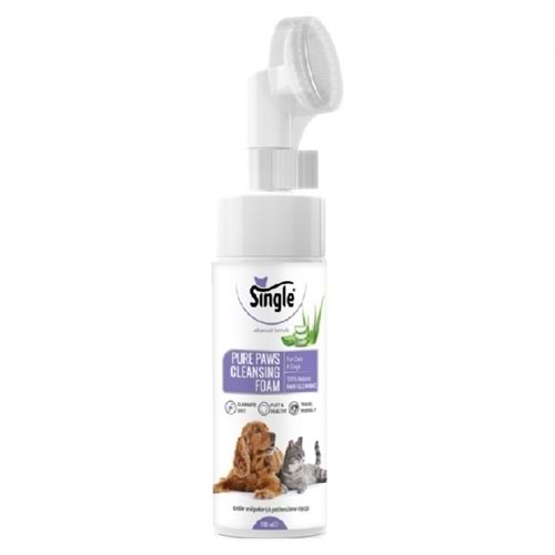 Single Kedi Ve Köpekler İçn Pati Temizliğ Kuru Köpük 150Ml