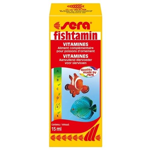 Sera Fishtamin-15 Ml
