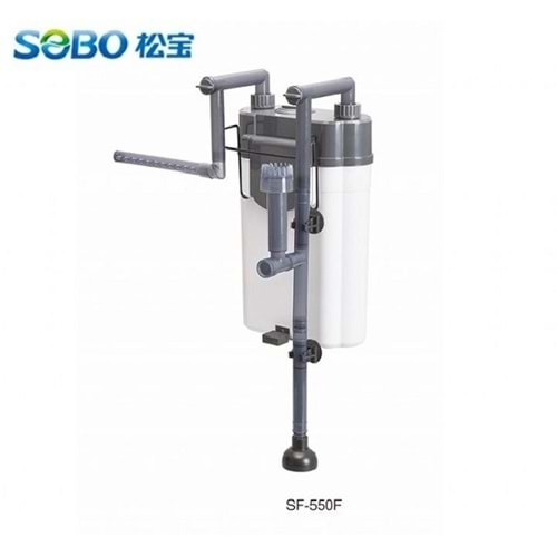 SF-550F SOBO ASKI DIŞ FİLTRE 8.6W-500L/H
