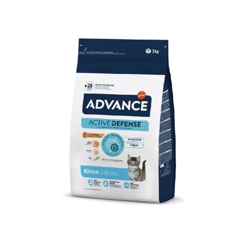 Advance Tavuklu Yavru Kedi Maması 3Kg