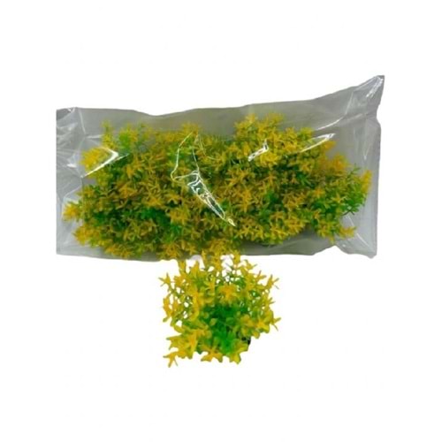 4000094 Plastik Bitki Sarı Yeşil