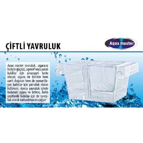 Aquwawe Balık Yavrulugu Çiftli Vantuzlu