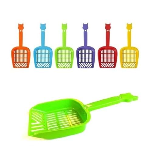 Kedi Kafalı Kedi Kumu Küregi Büyük.