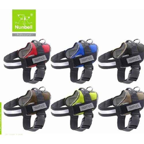 NUNBELL DOG POLİCE TASMA L 63-85cm