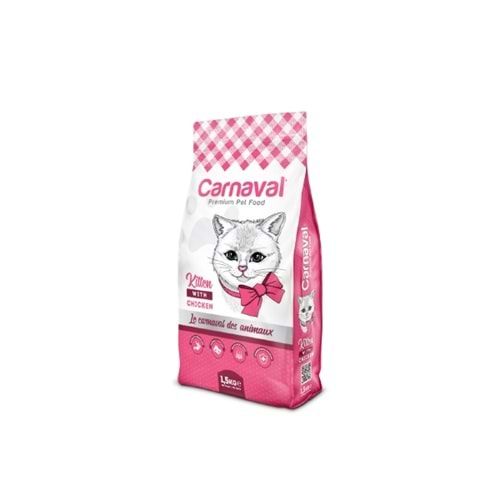Carnaval Premium Yavru Kedi Maması Tavuklu Kitten 1.5 Kg