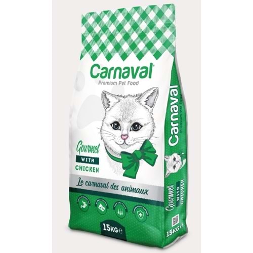 Carnaval Premium Yetişkin Kedi Maması Gourmet 15 Kg