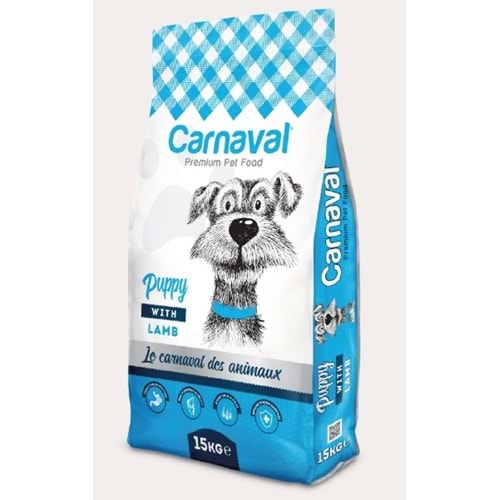 Carnaval Premium Yavru Köpek Maması Kuzu Etli 15