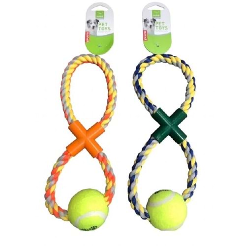 Nunbell Köpek Diş İpi Sekiz Şekilli
