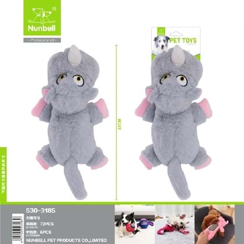 Nunbell Köpek Oyun.Peluş Su Aygırı