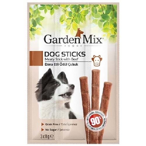 Gardenmix Dana Etli Köpek Stick Ödül 3*11G