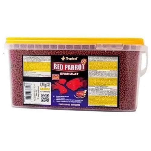 Tropical Red Parrot Gran (50 Gr Paketli)