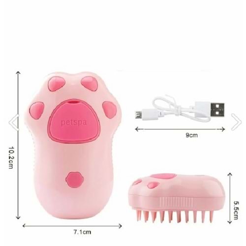 Patili Kedi Ve Köpekler İçin Buharlı Tarak