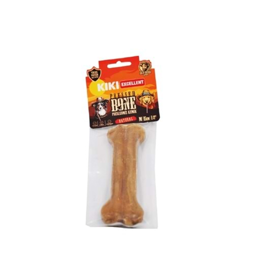 Kiki Excellent Naturel Pres Kemik Sığır Derisinden Tekli Paket 15 Cm