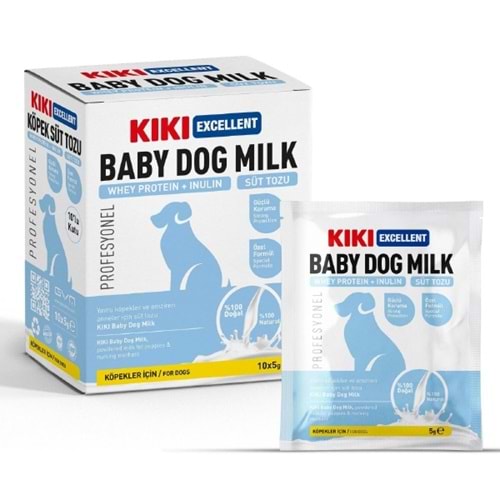 Kiki Excellent Baby Dog Milk Saşe 5 G * 10 Adet