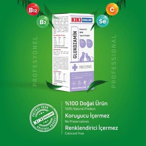 Kiki Excellent Glukozamin Şurup 50 Ml