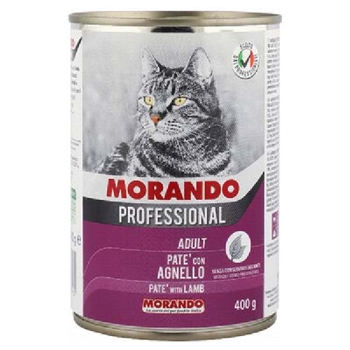 Morando Kuzu Etli Pate Kedi Konservesi 400 Gr