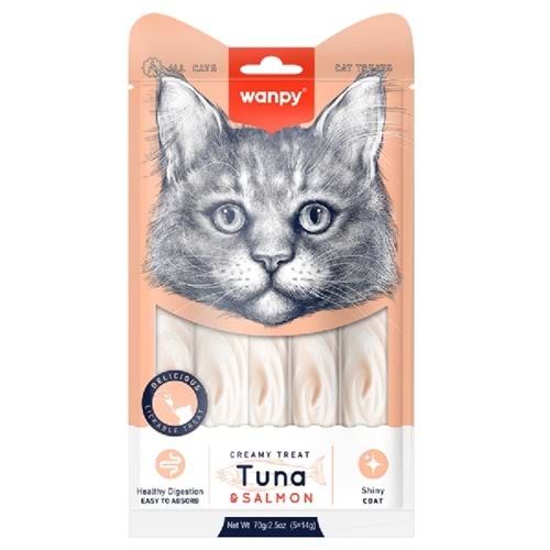 Wanpy Cat Creamy Treats Tuna-Salmon
