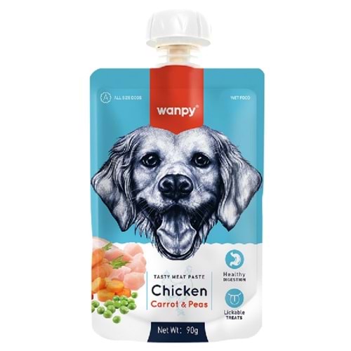 Wanpy Dog Chicken Carrot-Pea