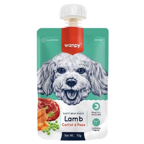 Wanpy Dog Lamb Carrot-Pea