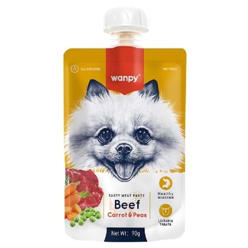 Wanpy Dog Beef Carrot-Pea