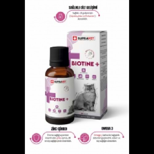 Supra Vet Bıotıne Plus Kedi İçin Tüy Sağlığı