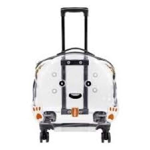 Whell Bag (Şeffaf-Pembe-Gri)