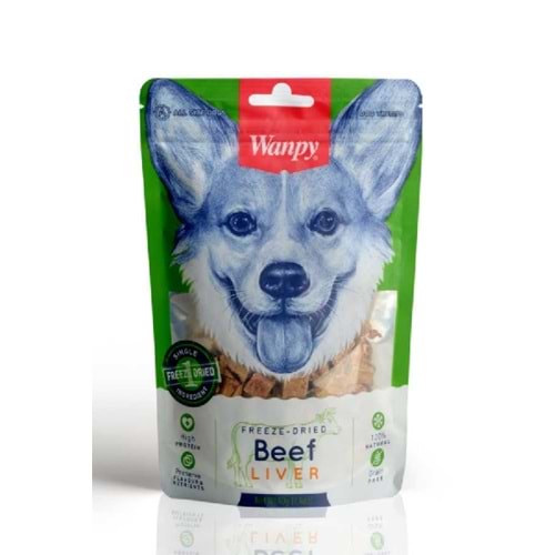 Wanpy 100% Kurutulmuş Dana Ciğeri 100Gr