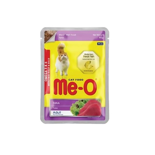 Me-O Ton Balıklı Yaş Mama 80 Gr