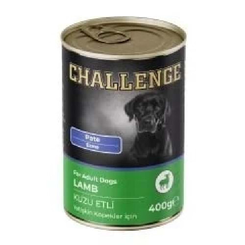 Challenge Konserve Köpek Kuzu Etli Pate 400gr