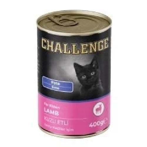 Challenge Konserve Kedi Kuzu Etli Pate 400gr