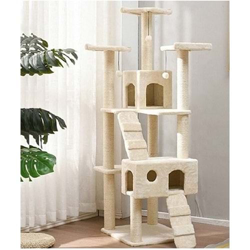 Nursoft Cat City Yeni Rezidans Kedi Oyun Evi Ve Tırmalama