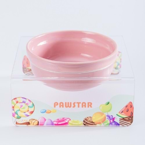 Candy-Tekli Seramik-Pleksi Mama Ve Su Kabı