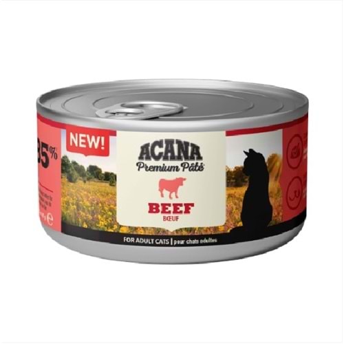 Acana Konserve Kedi Sığır Etli 85 Gr