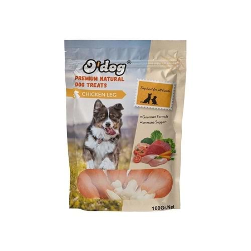 O Dog Tavuk Etli Tavuk Butu Köpek Ödülü 100 Gr Dt5239