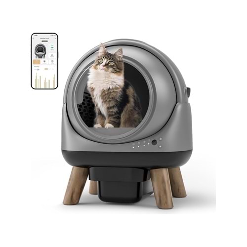 Els Pet Otomatik Koku Kontrollü Akıllı Kedi Tuvaleti 4073