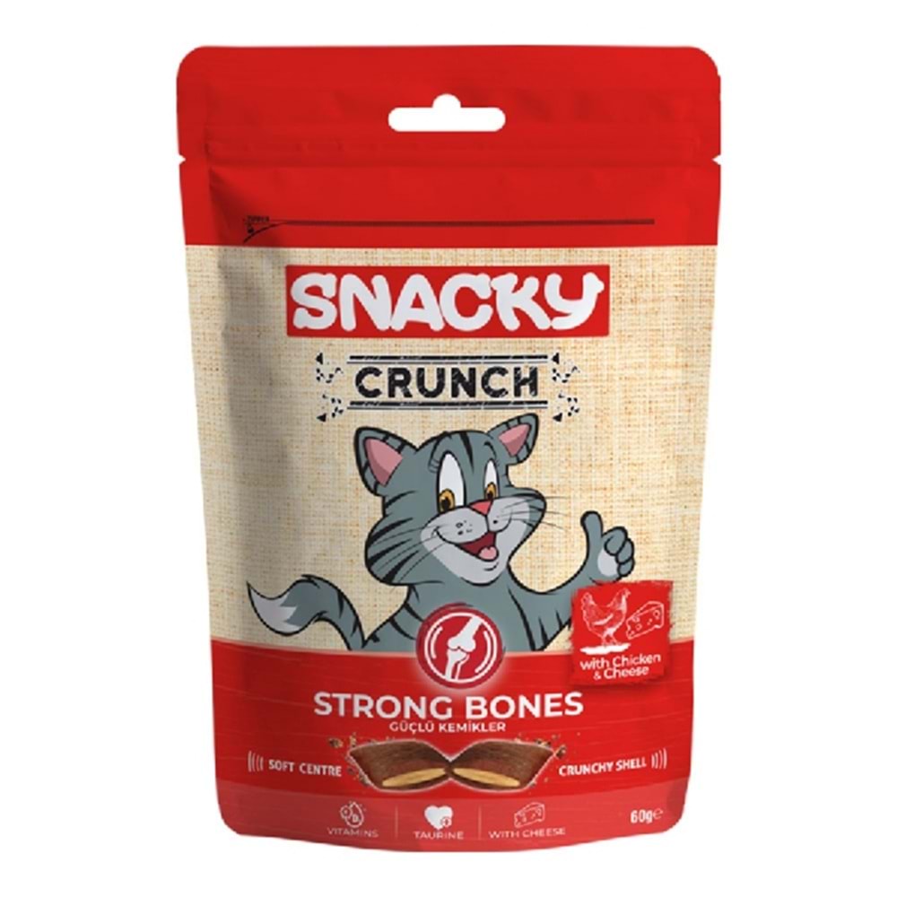 Snacky Crunch Strong Tavuk Ve Peynir (Güçlü Kemik)