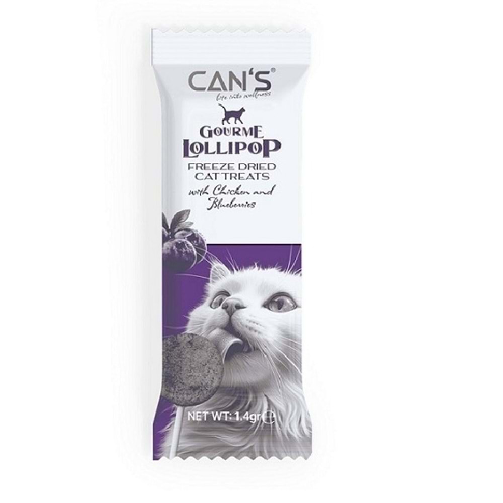 Cans Lollipop Chicken & Blueberries